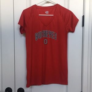 Ohio state University game gay shirt.